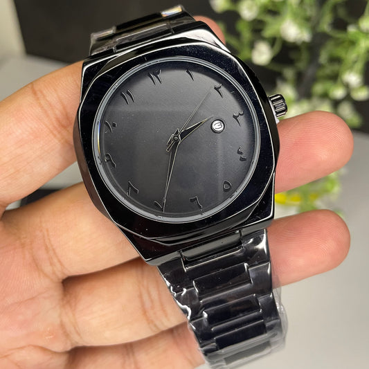 BLACK ARABIC WATCH