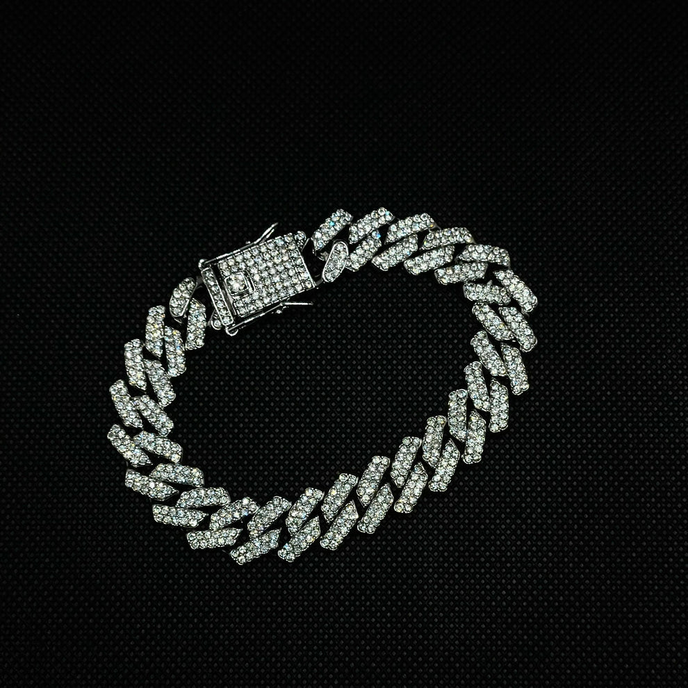 Cubed Iced Bracelet